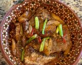 Hình bước làm 4 của món Canh chua, cá bông lau kho tộ