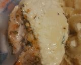 Foto del paso 8 de la receta: Pechuga rellena de ricota y queso a la crema🍞🍜🍽🍗🧂