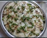 A picture of step 9 of Instant Farali Dhokla Idli.