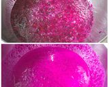A picture of step 5 of Pitaya Yogurt Cake.