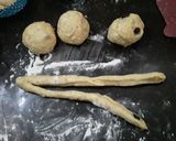 Foto langkah ke 3 dari resep Roti Kismis Manis.