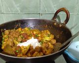 A picture of step 3 of Veg Biryani.