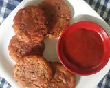 A picture of step 4 of Sweet Potato Tikkis.