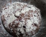 Foto langkah ke 5 dari resep Choco Cranberry Walnut Baguette.