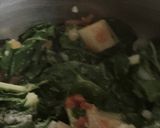 Foto del paso 5 de la receta Potaje vegetariano de garbanzos, con acelgas y huevos de codorniz