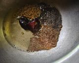 A picture of step 4 of Thali Kathiyawadi.