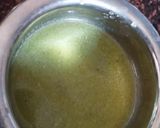 A picture of step 2 of Kiwi Pomegranate mocktail (Layered mocktail).