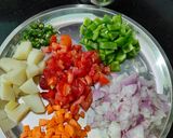 फटाफट स्पेशल वेज मसाला सेवई रेसिपी चरण 1 फोटो