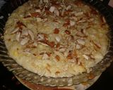 A picture of step 5 of Andy ka halwa.
