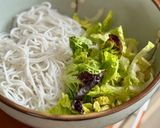 Hình bước làm 3 của món 🌱 Bún Nước Tương Nấm Hương Nướng (Bún Trộn Chay)