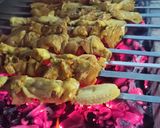 عکس مرحله 1 از دستور جوجه زعفرونی