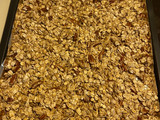 Healthy cranberry granola