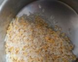 A picture of step 1 of Masala khichdi.
