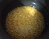 A picture of step 2 of Palak Khichdi.