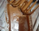A picture of step 5 of French toast with creamy coffee.