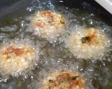 A picture of step 3 of Sago pearls vada / fritters (vrat / fasting recipe).