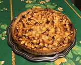 Une image de l'étape 12 de Tarte pommes, caramel, orange et fruits secs (pâte brisée aux fruits secs).