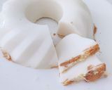 Foto langkah ke 3 dari resep Puding Marie regal keju - very simple step.