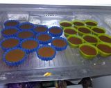 Foto langkah ke 5 dari resep Puding Bunga White Coffee Grande.