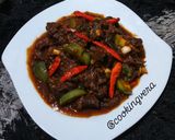 Foto langkah ke 7 dari resep Gongso Daging Kambing Khas Semarang.