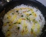 A picture of step 4 of Vegetable Biryani.