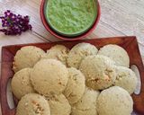 A picture of step 4 of Sama rice idli (Falahari).