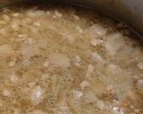 Tejszínes - baconos sertés ragú cukorborsóval recept fázis 2 fotója