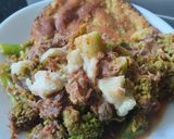 Foto del paso 7 de la receta: Brócoli con carne desmechada en salsa de tomate🥦🍅🥩🍚🍱🍛