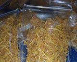 Foto langkah ke 6 dari resep Abon telur kriuk.