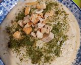 Fokhagyma krémleves medvehagymával NAGYPÈNTEKI LEVES recept fázis 9 fotója