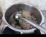 A picture of step 2 of Pasipayar green gram gravy.