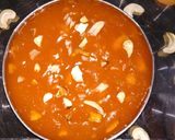 A picture of step 7 of Karachi halwa / Bombay Karachi halwa.
