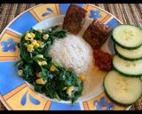 Foto langkah ke 5 dari resep Tempe Tahu Bacem Legit.
