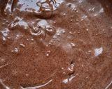 A picture of step 4 of Ragi Flour Cocoa Brownie.
