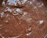 A picture of step 4 of Ragi Flour Cocoa Brownie with Mocha.