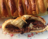 Foto del paso 4 de la receta: Trenza de hojaldre y chocolate con leche