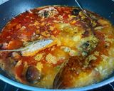 A picture of step 4 of Muri Ghonto : Fish Head curry with Gobindobhog Rice.