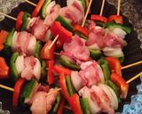 Foto del paso 3 de la receta: Brochetas de pollo