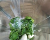 Foto del paso 2 de la receta: Pasta con crema de cilantro