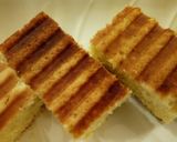 A picture of step 5 of Grilled Cake#Snackrecipescontest.