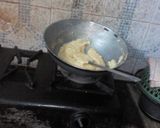 A picture of step 6 of Moong dal halwa.