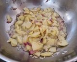 A picture of step 3 of Cabbage potato shak.