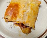 A picture of step 2 of Ham & Cheese Puff.
