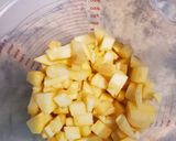 A picture of step 1 of Apple Walnut Crumble Muffins.