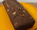 Foto del paso 6 de la receta: Budín de banana, frutos secos y chocolate 🍌🍫
