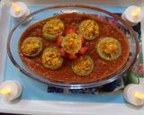 A picture of step 6 of Stuffed Paneer & lauki kofta curry.