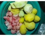 Foto langkah ke 2 dari resep Rujak serut 7 bulanan.