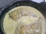 Pollo a la mostaza