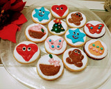 Foto del paso 11 de la receta: Galletitas sabor a pipas con adornos de glaseado