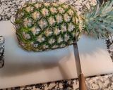 Foto del paso 1 de la receta: Brochetas de piña con frutas variadas